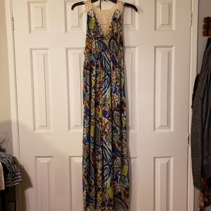New Dirwctions Maxi Sleeveless Dress.